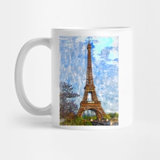 Eiffel Tower Paris France. For Eiffel Tower & Paris Lovers. Mug